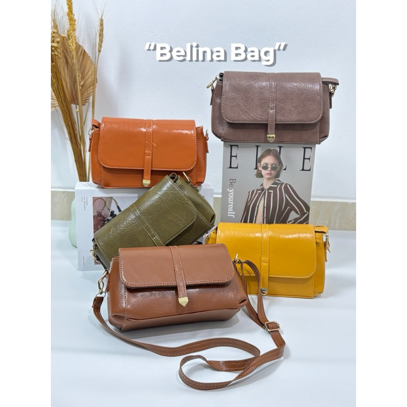 Esya Bags - BELINA Bag (Polos DT) Tas Selempang Wanita | Tas Wanita Murah | Tas Wanita Kekinian | Ta