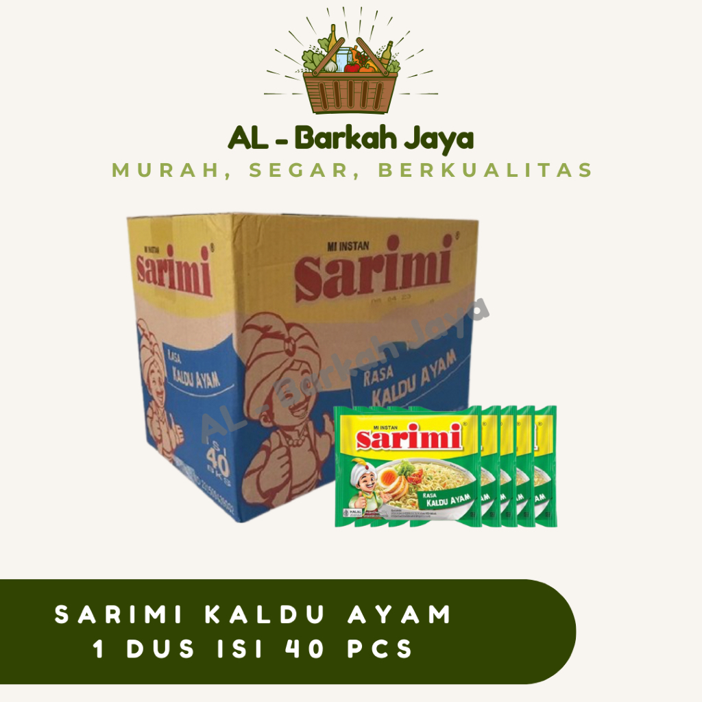 

SARIMI Kaldu Ayam 1 Dus Isi 40pcs