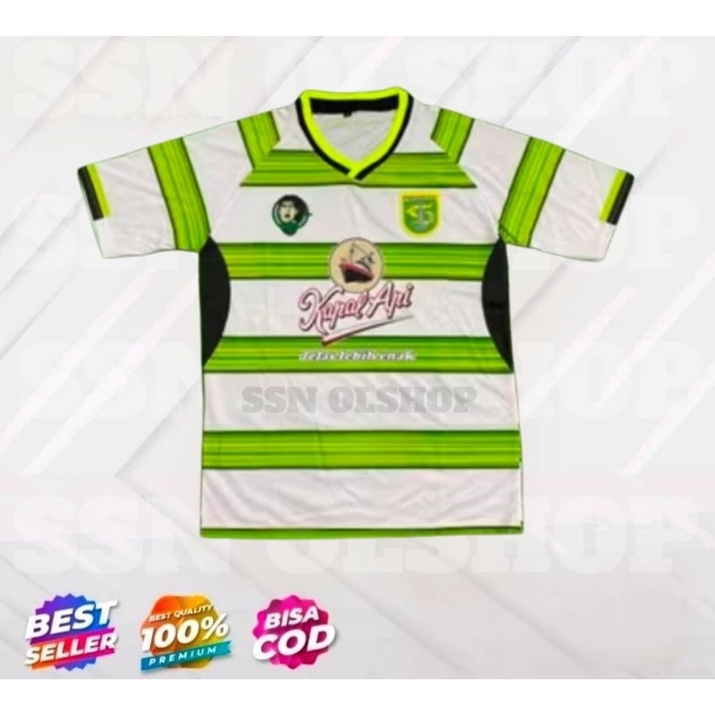 jersey persebaya surabaya training preseason (hijau putih) 2025 baju bola persebaya surabaya trainin