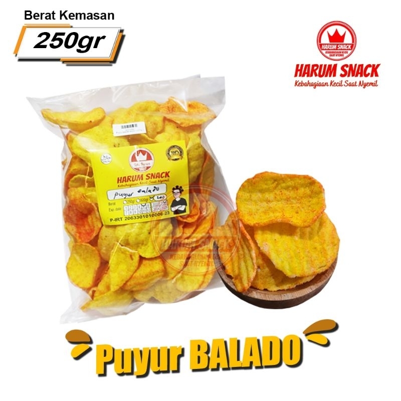 

KERIPIK PUYUR SINGKONG 200 Gram [Harum Snack Official] SNACK KILOAN RENYAH ENAK GURIH