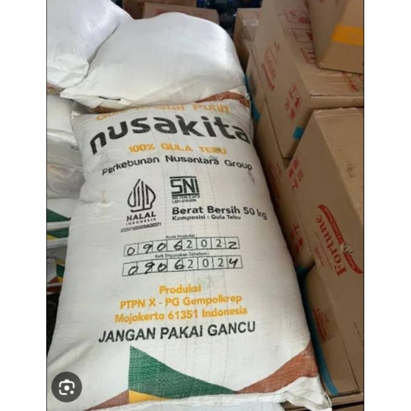 

gula nusakita 25kg premium.