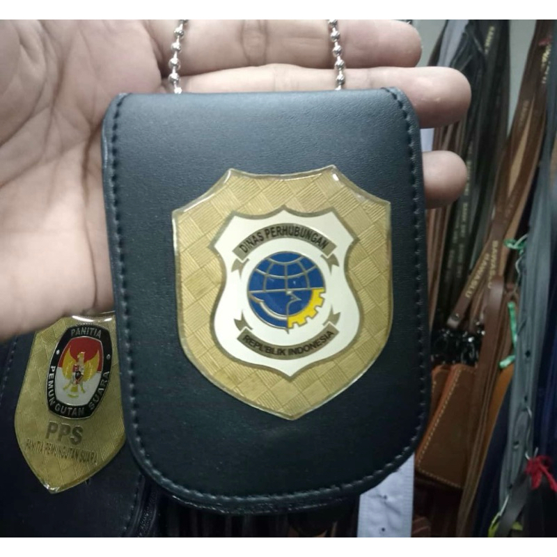 

ID CARD DOMPET DISHUB DOMPET KULIT KALEP DISHUB NAMETAG DISHUB KALUNG KTA DISHUB HOLDER DISHUB