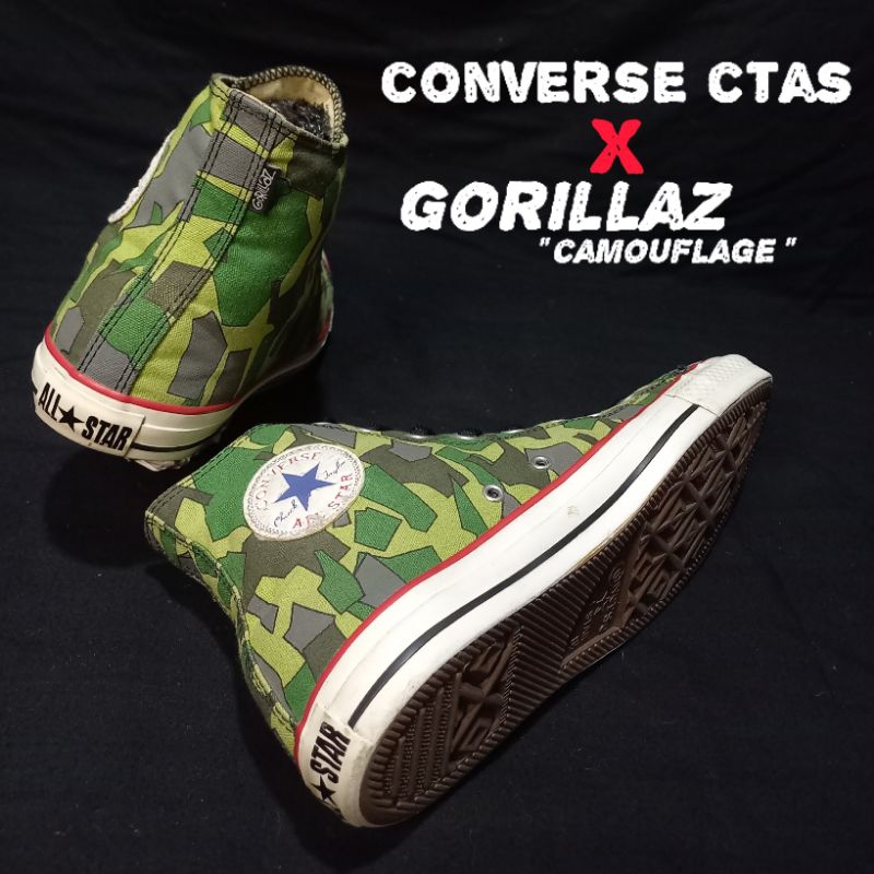 Converse x Gorillaz "Camouflage"
