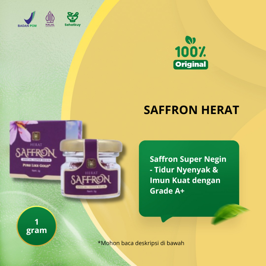 

Saffron Super Negin Grade A Premium 1gr