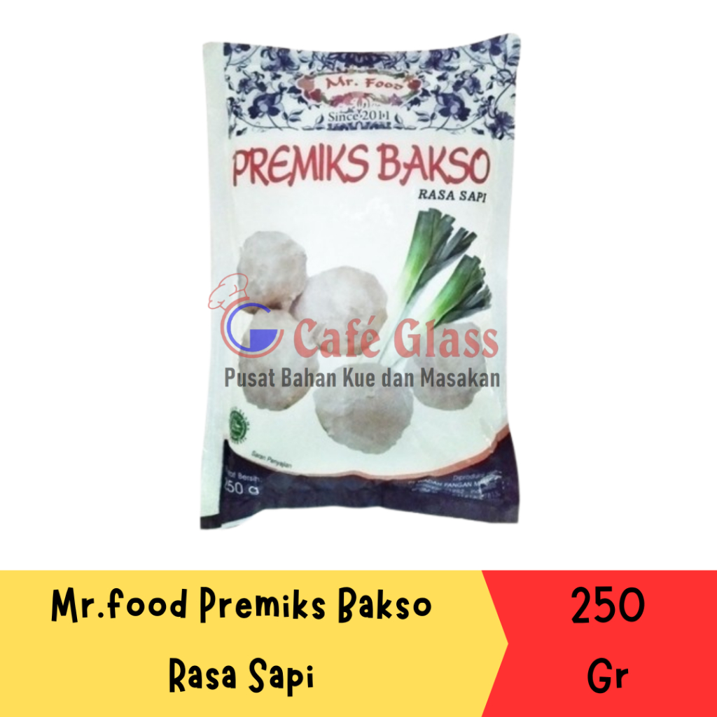 

Tepung Premix Bakso / Bakso Premiks Instan 250Gr