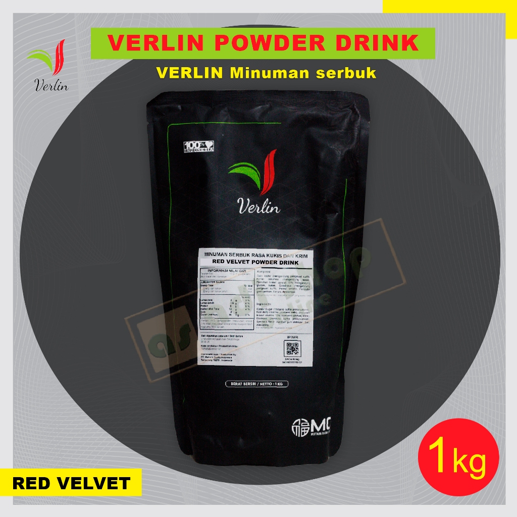 

VERLIN POWDER DRINK 1 KG BUBUK MINUMAN VERLIN