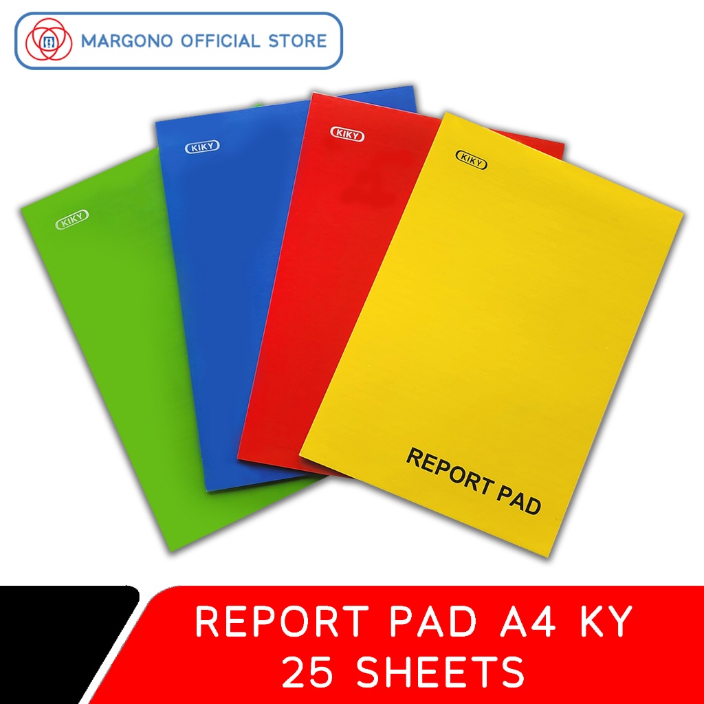 

KY Report Pad Buku Notes A4 Warna Random - 25 Lembar