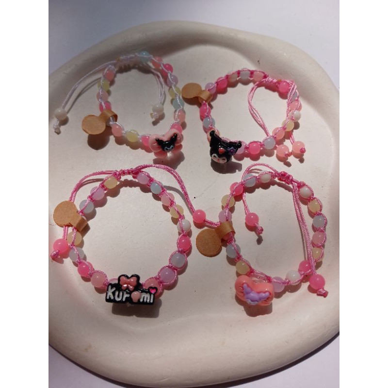 kuromi bracelet/gelang kuromi/gelang anak