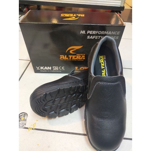 Sepatu safety ALTERA GOBI Original / Safety shoes ALTERA GOBI Hitam / Altera safety