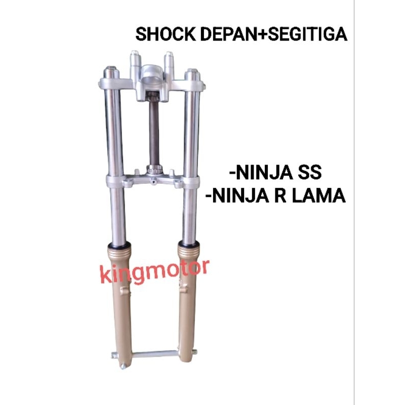SHOCK DEPAN KOMPLIT + SEGITIGA KAWASAKI NINJA SS NINJA R LAMA NINJA 150 KUALITAS SUPER