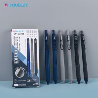 

Pulpen Gel Tekan 0.5 mm Anti Slip Excellent GP-SQ808