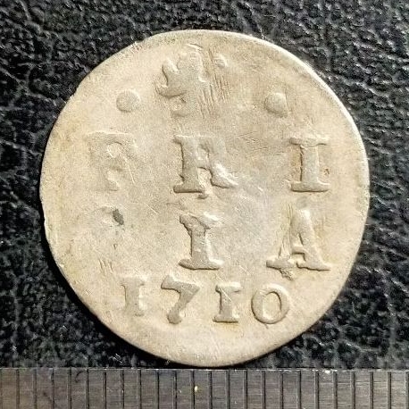 #27.ST. KOIN KUNO || KOIN PERAK || SILVER COIN FRI SIA 2 STUIVER TAHUN 1710