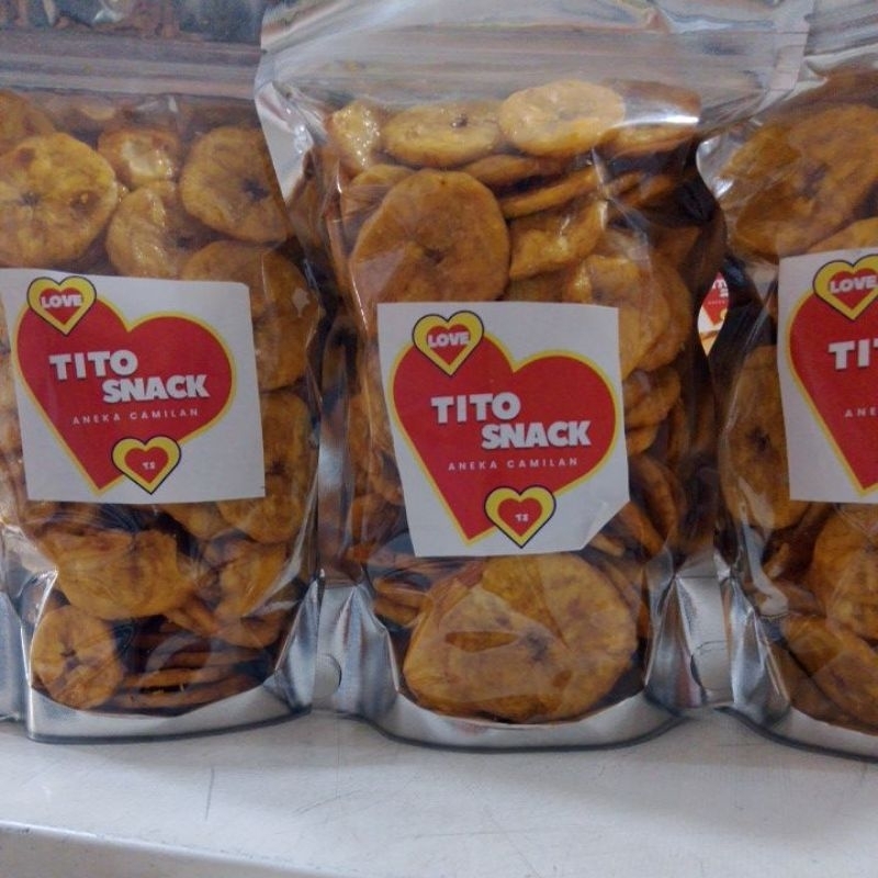 

Tito snack Pisang koin