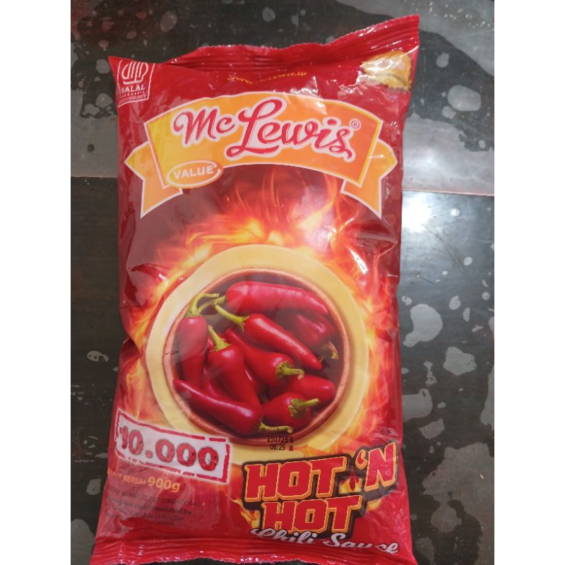 

saos sambal Mc lewis HOT HOT 1KG