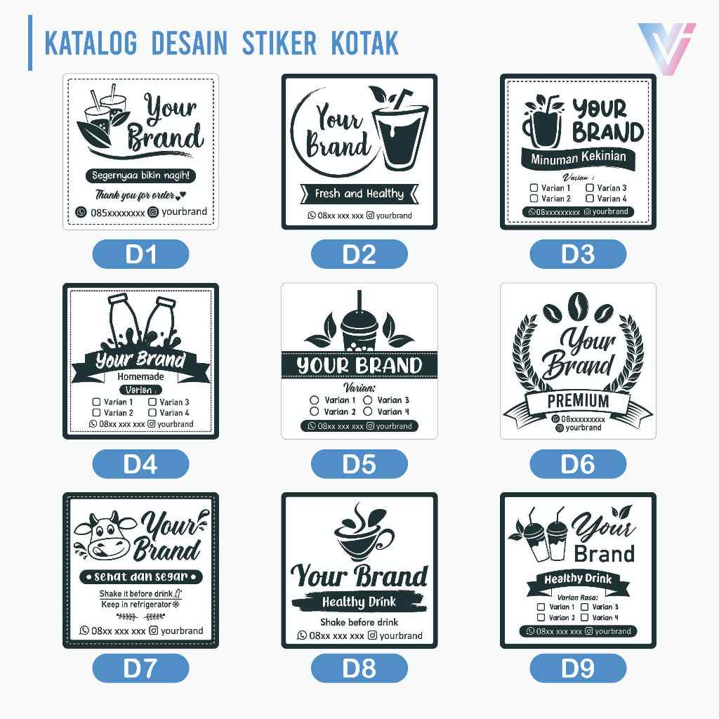 

Cetak Stiker Transparan / Vinyl + Cutting Kiss Cut (Free Desain, Tahan Air)