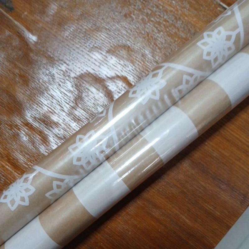 

IKEA VINTER kertas kado coklat alami 2rol 6meter gift paper wrapping