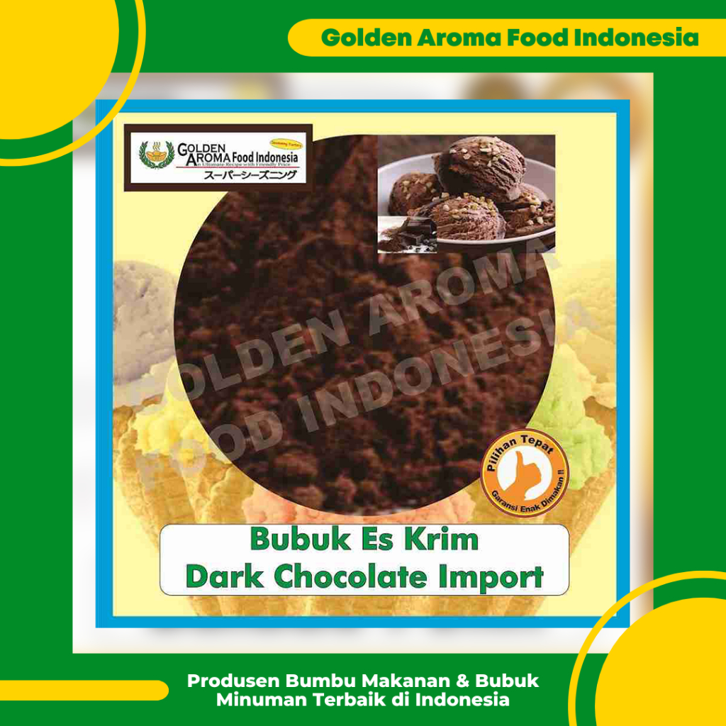 

Bubuk Es Krim Rasa Dark Coklat Impor 1 Kg l Serbuk Ice Cream Powder Cokelat Chocolate Import 1Kg Kiloan Bahan Instan Premix Soft Hard Gelato Murah Enak Halal Terlaris Terbaik GAFI Jual Intanst Suntik Tempat Terdekat Harga Bukan Mr Cool Haan Pondan Frizco