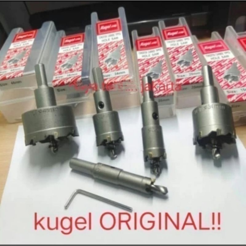 Kugel hole saw 58 mm hss-mata bor besi kugel original