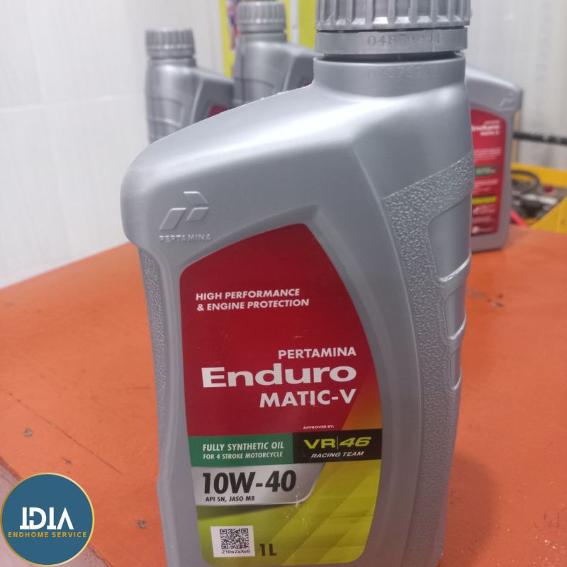 Oli Motor Matic Enduro Matic V 10W 40 Full Synthetic 1 Liter