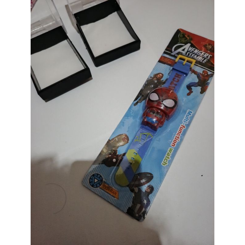 JAM TANGAN ANAK KARAKTER FROZEN DORAEMON TRANSFORMERS IRONMAN SPIDERMAN  TERBARU TERKINI HADIAH ANAK