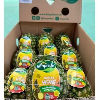 

Buah Nanas Honi Jual Per 1 Dus Karton