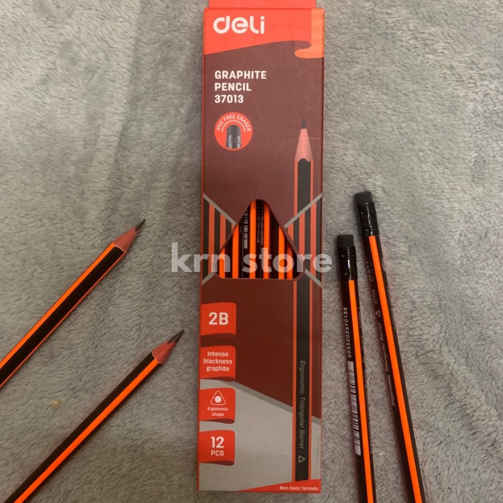 

Pensil 2B Deli Graphite//Pensil 2B murah//Pensil murah//Pensil 2B Deli Murah//Pensil Karakter