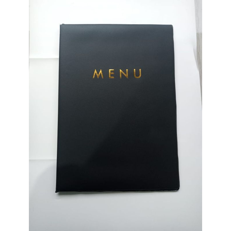 

buku menu resto cafe hotel model rapot ukuran a4