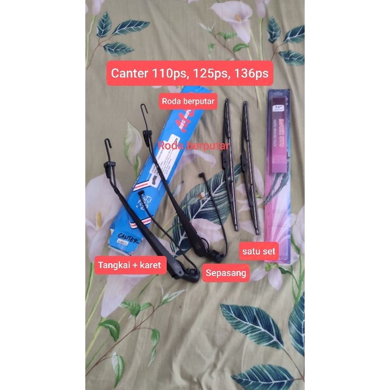 tangkai gagang wiper set Mitsubishi Canter 110ps/125ps/136ps satu set