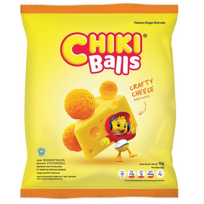 

CHIKI 16 GRAM BALLS CHEESE