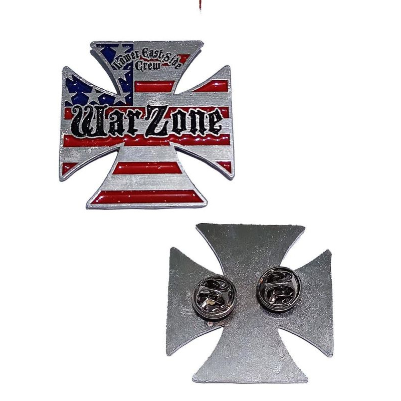 ENAMEL PIN CUSTOM GOLD/SILVER