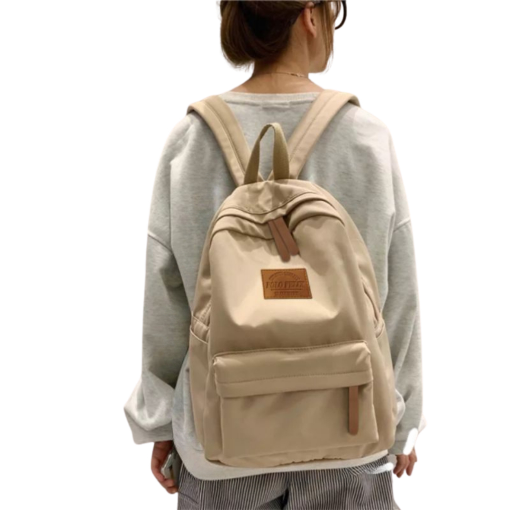 Tas Sekolah Anak Perempuan Perguruan Tinggi Ransel Wanita Mode Ransel Travel Nilon