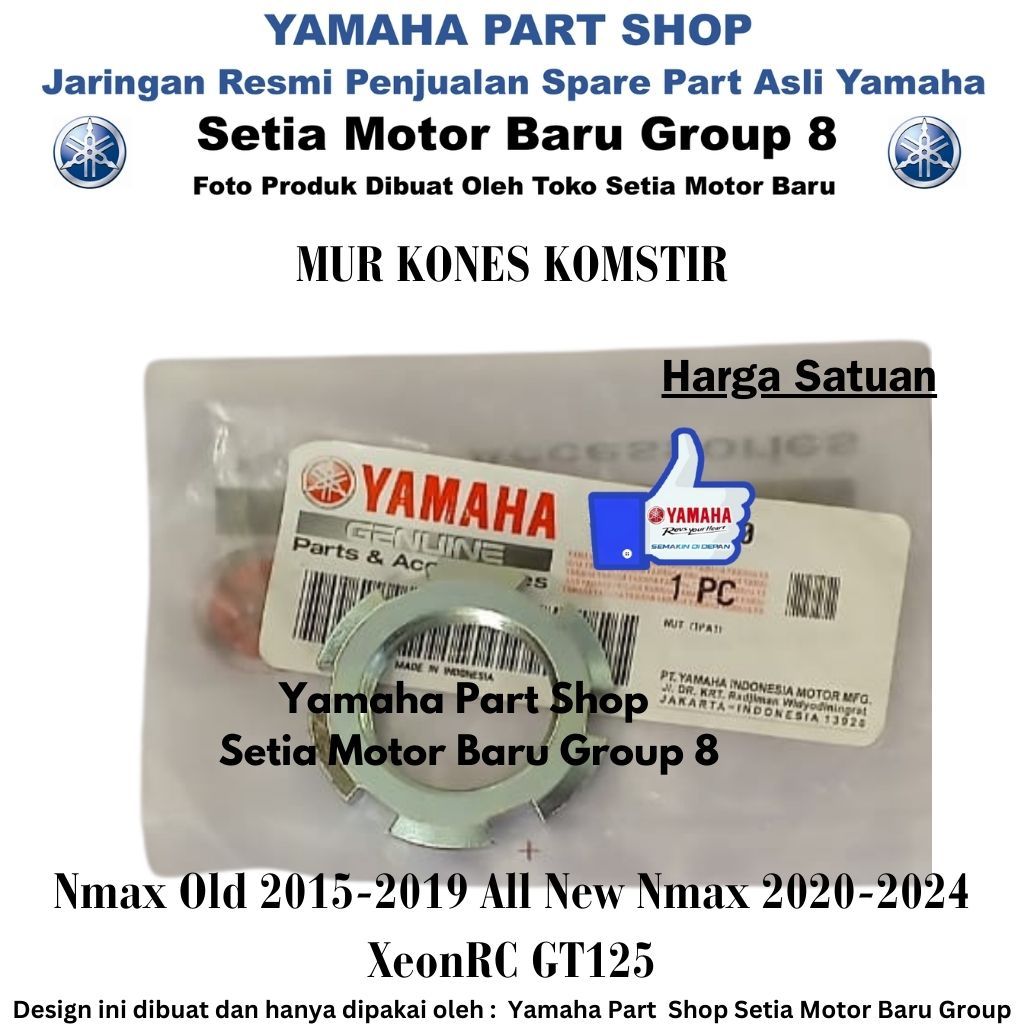 Mur Kones Komstir All New Nmax Old Xeon RC GT 125 Asli Yamaha Surabaya