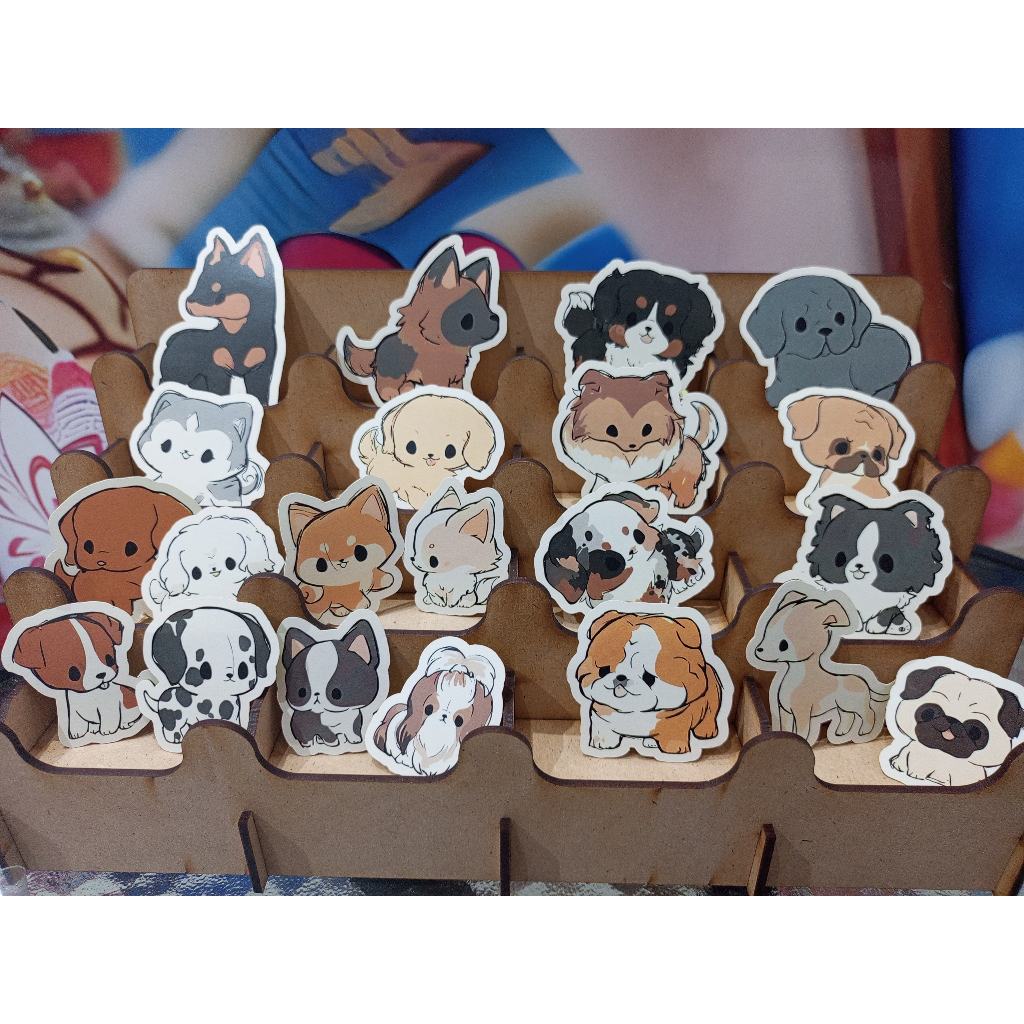 

Sticker Chromo Murah Waterproof Indoor Outdoor cutting diecut - whitegloss