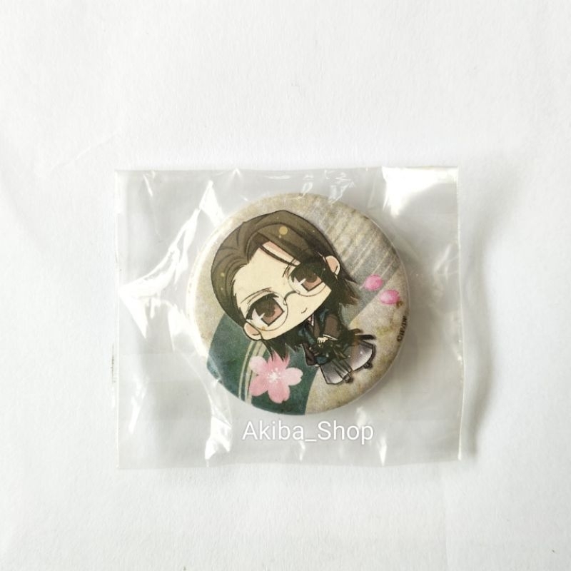Can Badge Pin Lencana Anime Original Keisuke Sannan Hakuoki Shinkai