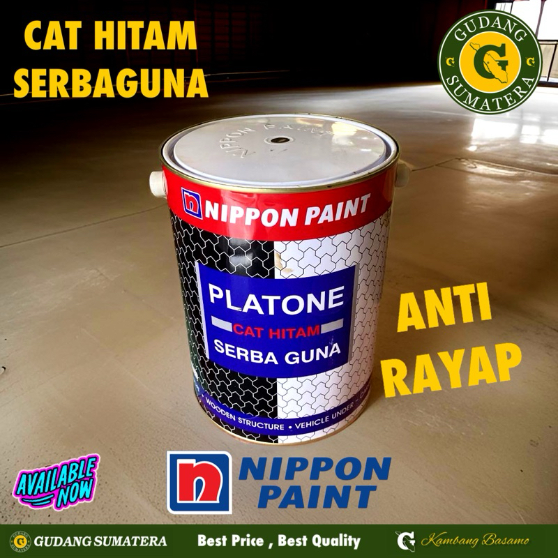 Cat Hitam Serbaguna NIPPON PLATONE (5 KG)