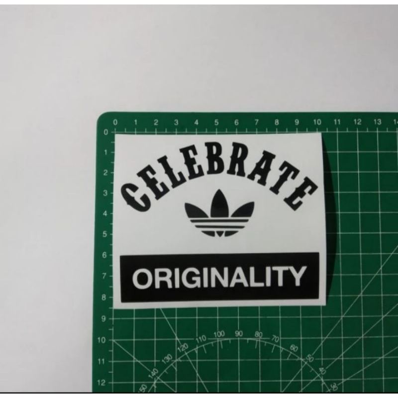 

Adidas Celebrate Originality Stiker