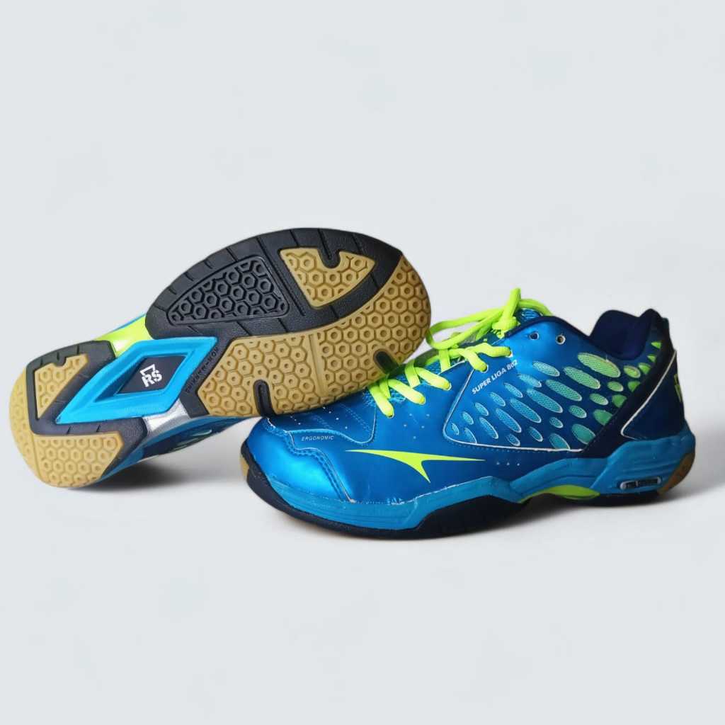 (Sz.42) Sepatu Badminton RS Super Liga 802 Original