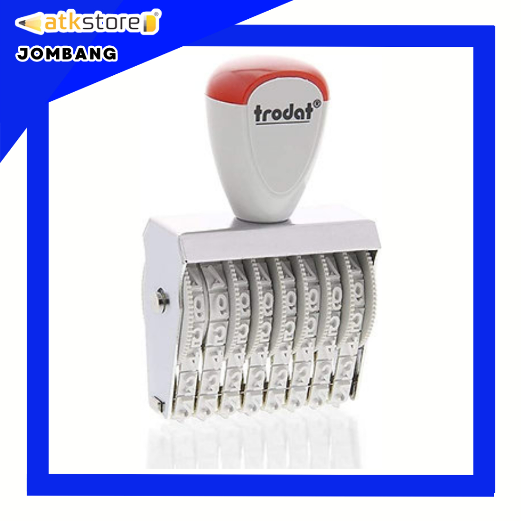 

TRODAT Stempel 8 Digit 1558 5mm Stempel Angka 8 Digit Trodat Stamp Number - ATJ