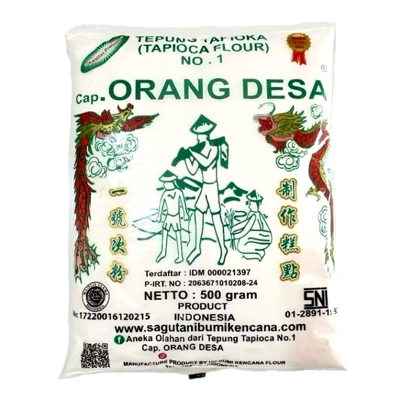 

Orang Desa (Sagu Tani) Tepung Tapioka 500g