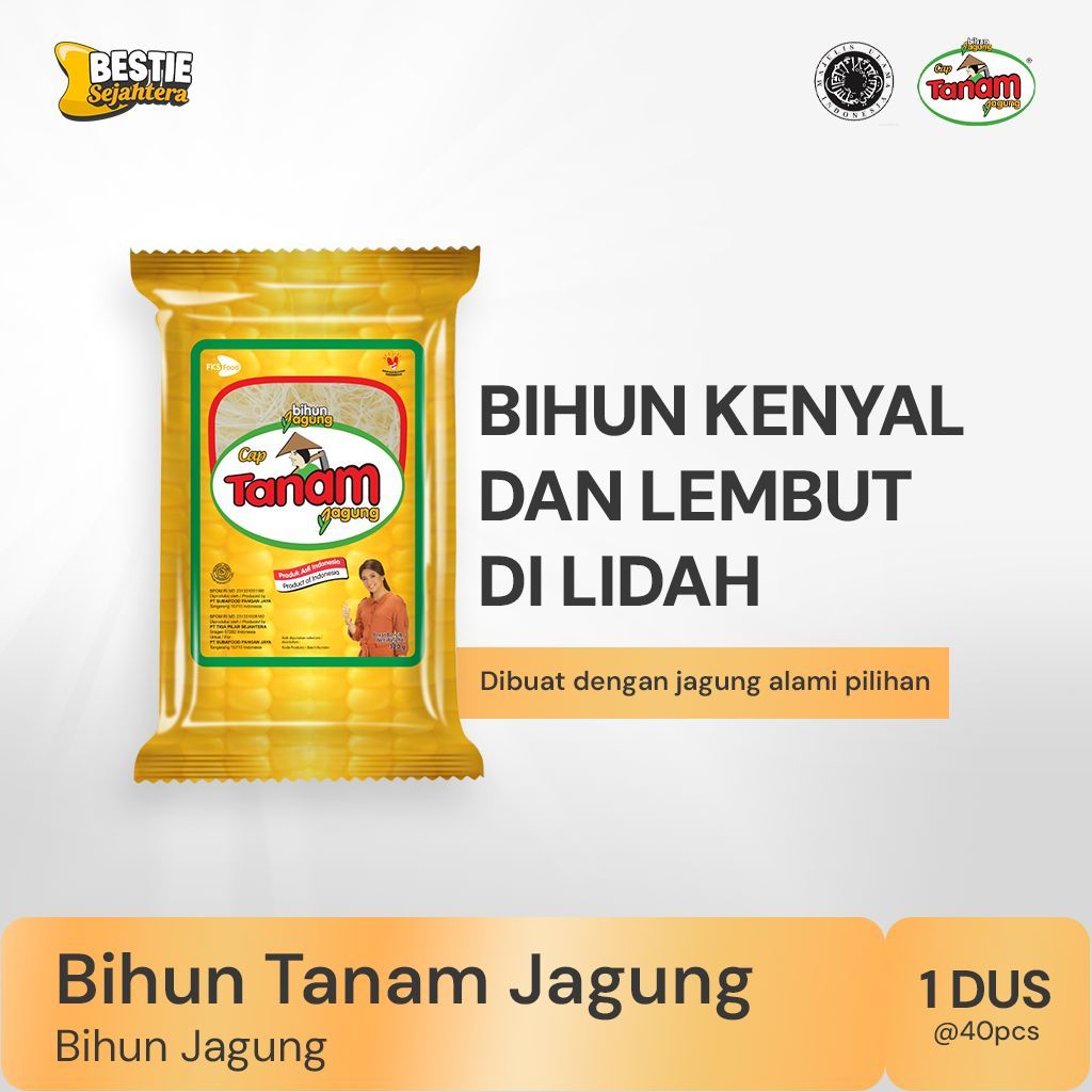 

Bihun cap Tanam Jagung - 1 Karton - 40 Pcs - 70gr