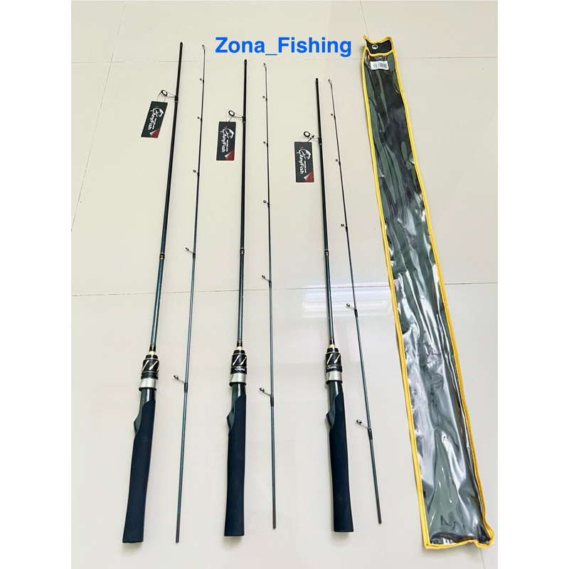 Joran UL Anyfish Power Gamer 165 180 198 Cm Solid Carbon Reel seat Fuji