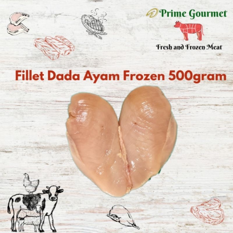 

Fillet Dada Ayam Frozen 500gram