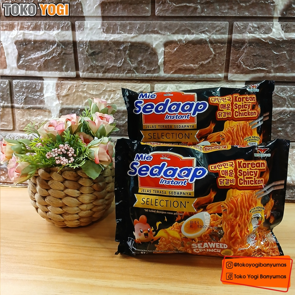 

SEDAAP MIE INSTAN GORENG SELECTION KOREAN SPICY CHICKEN 87g