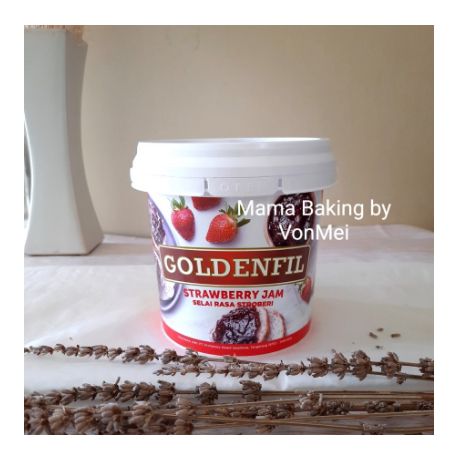 

GOLDENFIL Strawberry Selai Isian Stroberi Jam Filling Goldenfil 500g R