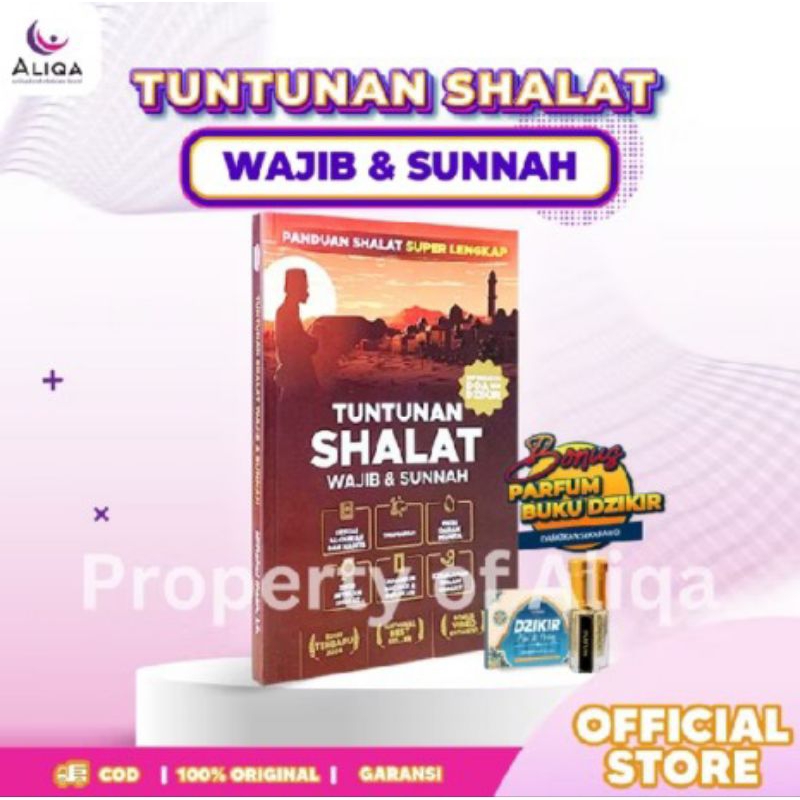 [BUKU ORIGINAL] TUNTUNAN SHOLAT WAJIB SUNNAH VIRAL UST ADI HIDAYAT
