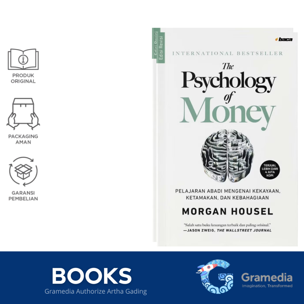 Gramedia MAG - The Psychology of Money Edisi Revisi