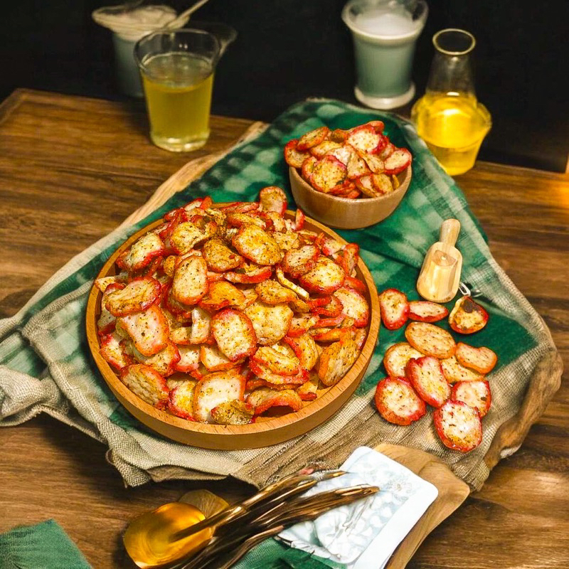 

Kerupuk Seblak Kencur / Kerupuk Seblak Pedas Kencur 100g