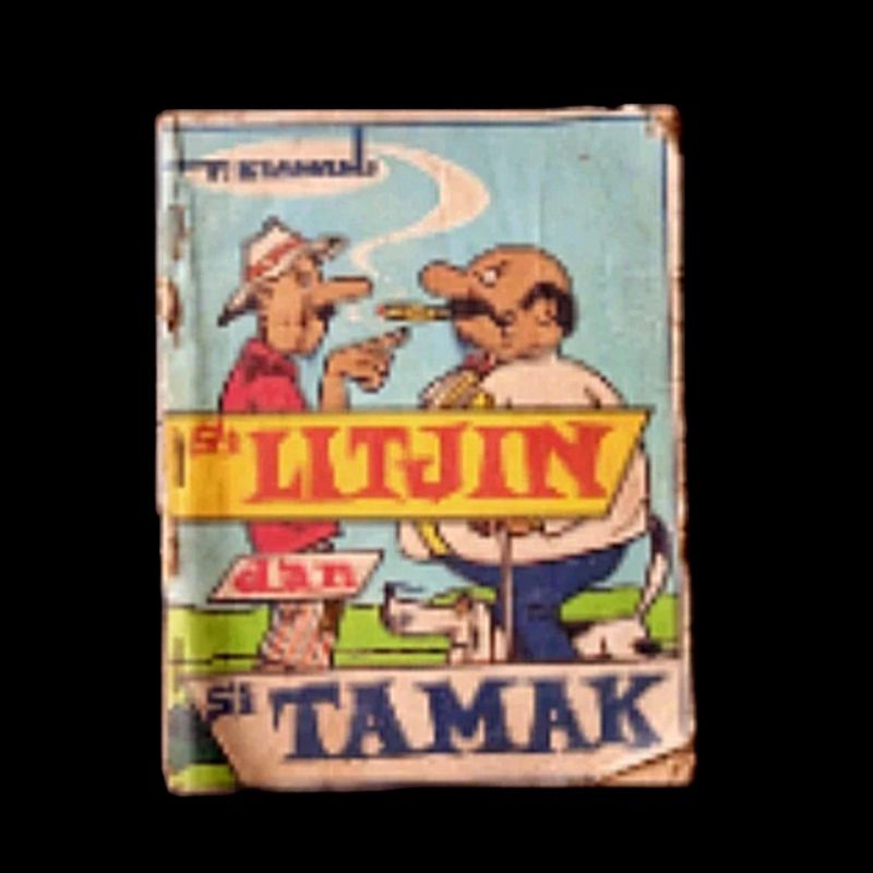 Komik Langka Edjaan Lama SI LITJIN DAN SI TAMAK - T.Kianan Tua