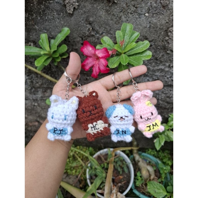 Gantungan Kunci Rajut NCT DREAM/gantungan kunci NCT DREAM/amigurumi/keychain Crochet NCT DREAM