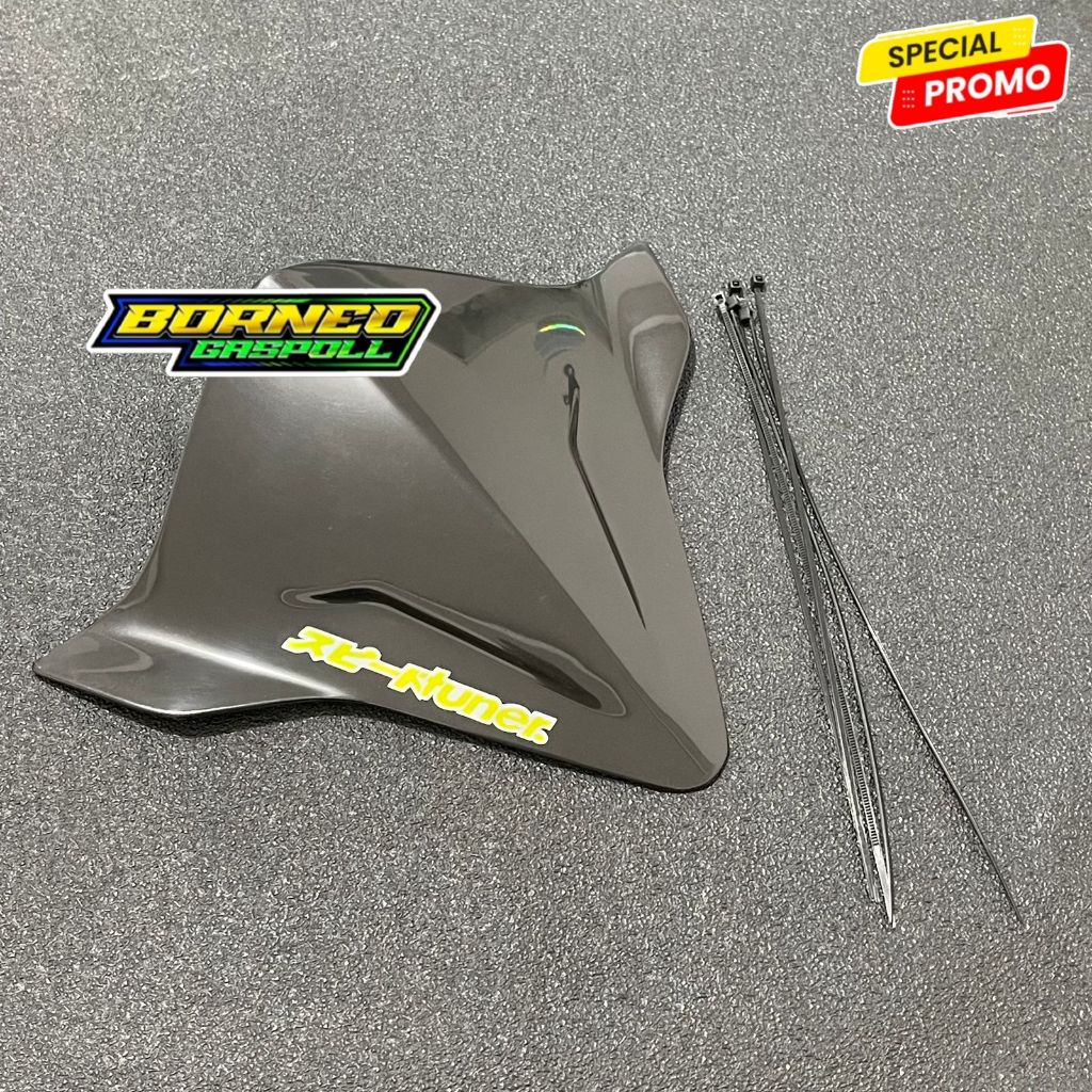 VISOR SEPEDA BMX + STIKER HOLOGRAM TUNER bisa untuk motor honda beat juga